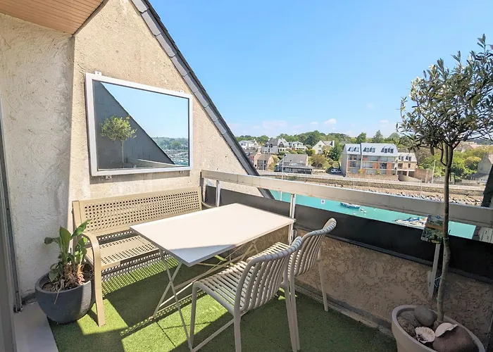 Duplex Lomy Vue Sur Le Port Avec Sauna-Balneo-5Mn Plage