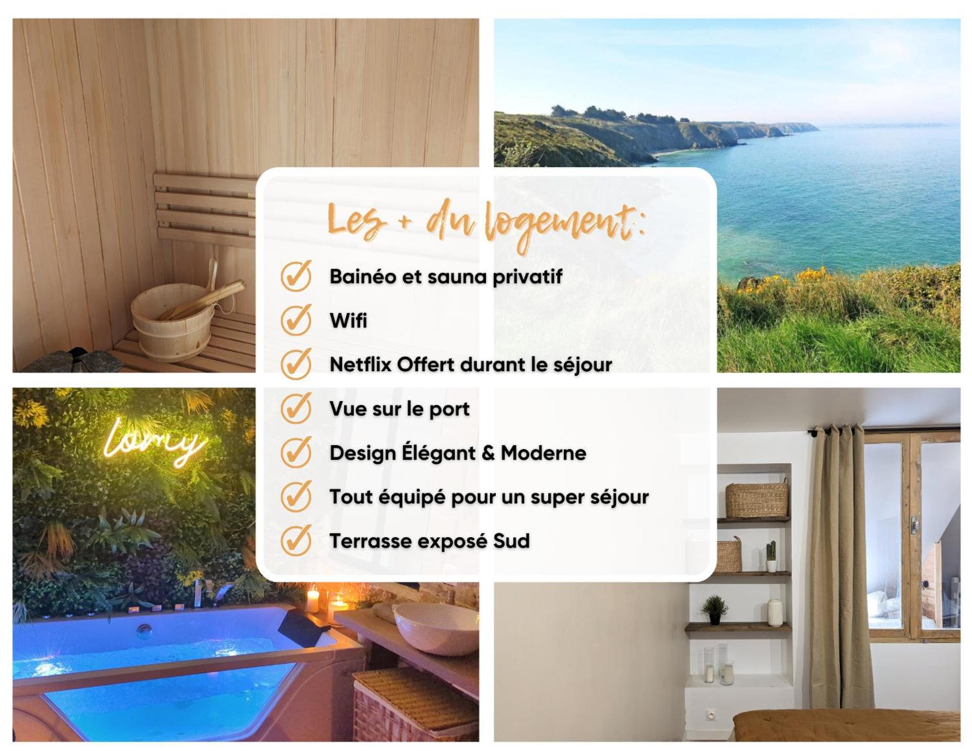 Duplex Lomy Vue Sur Le Port Avec Sauna-balneo-5mn Pleneuf-Val-Andre